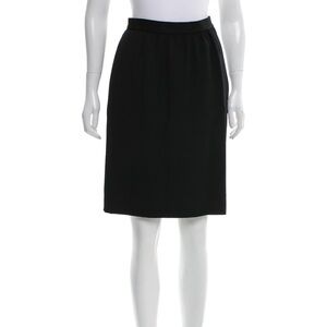 Yves Saint Laurent Knee-Length Pencil Skirt US6